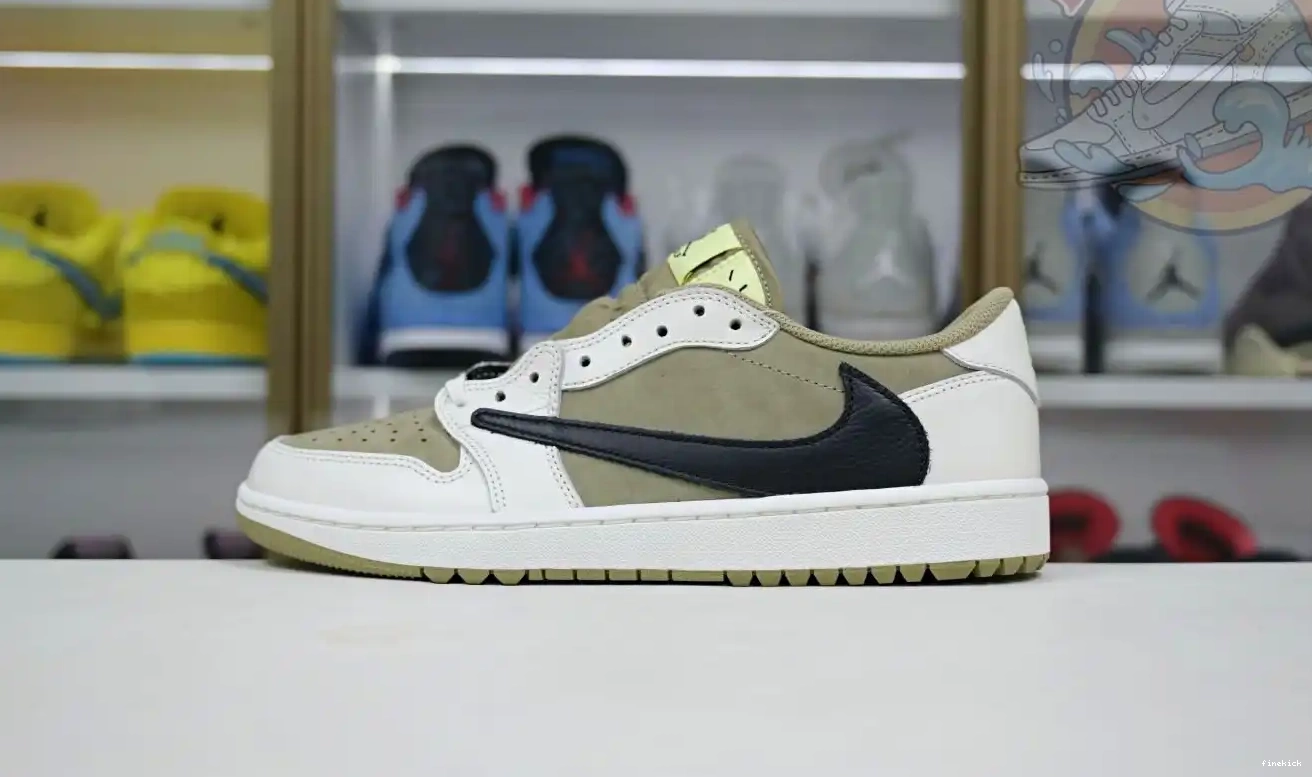 Low  Air 1 Jordan Travis x 6.0 Golf Scott 0618